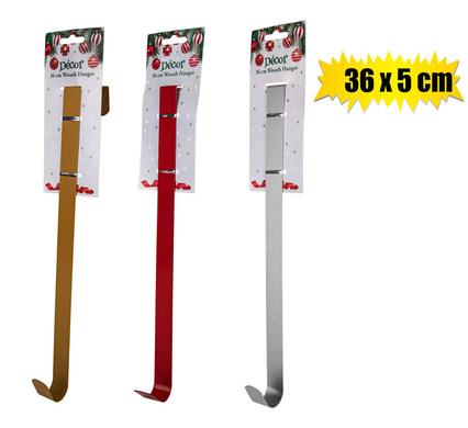 XMAS DECOR WREATH HANGER 36X5cm