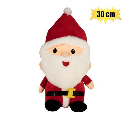 XMAS PLUSH SANTA 30cm