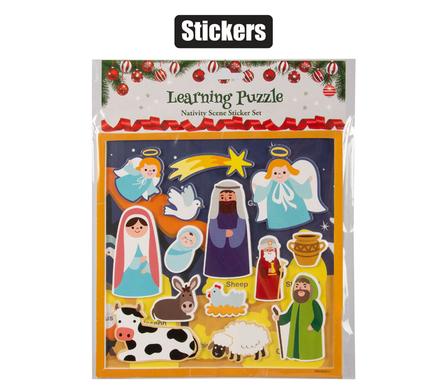 XMAS STICKER PLAYBOARD