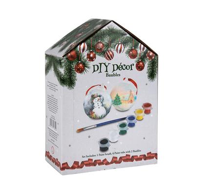 XMAS BAUBLES DIY