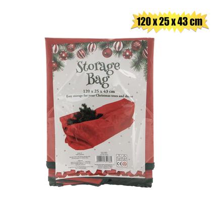 XMAS TREE DECOR STORAGE BAG 120x25x43cm