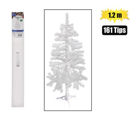 XMAS TREE 1.2m WHITE (161-TIPS)
