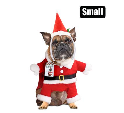 XMAS PET DRESS UP SANTA SMALL