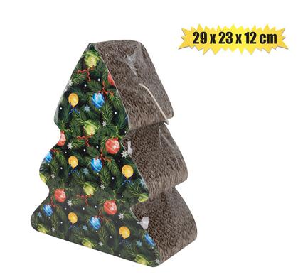 XMAS PET CAT SCRATCHER 29x23x12cm