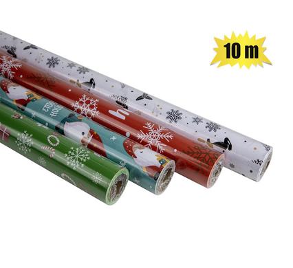 XMAS GIFT WRAP 10mx700mm
