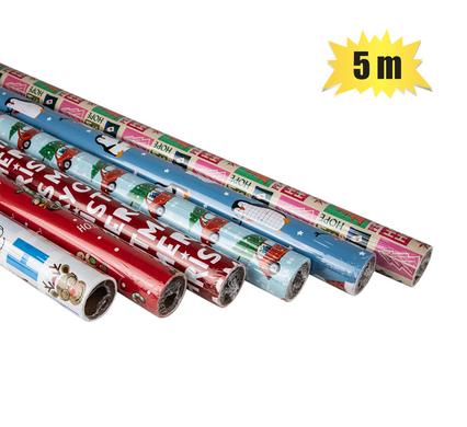 XMAS GIFT WRAP 5mx700mm