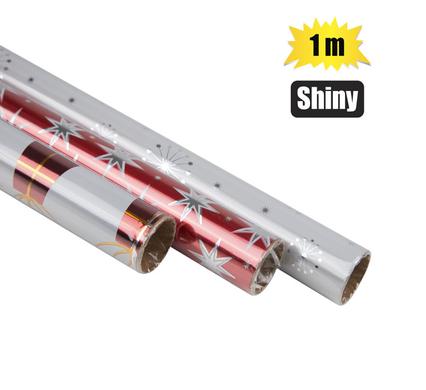 XMAS GIFT WRAP SHINY 1mx700mm