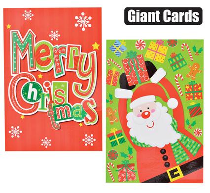 XMAS CARD & ENVELOPE GIANT