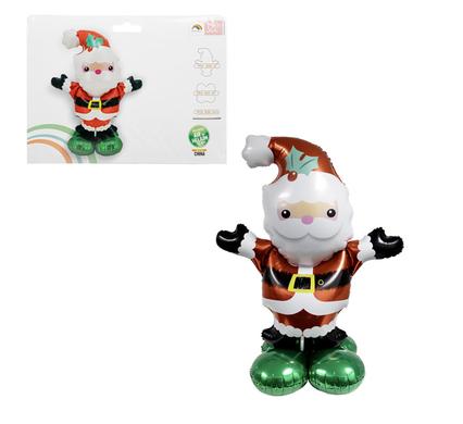 XMAS BALLOON GIANT SANTA AIR FILLED 1.1m