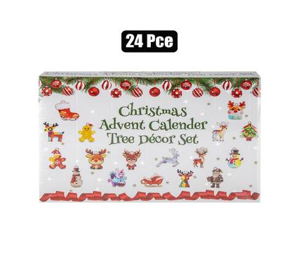 XMAS ADVENT CALENDAR TREE DECOR THEME