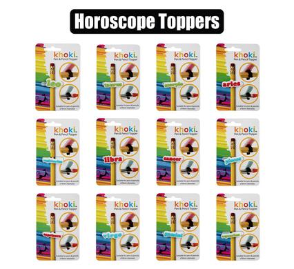 PENCIL/PEN TOPPER HOROSCOPE PLASTIC