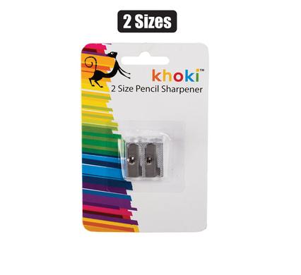 PENCIL SHARPNER MTL DOUBLE