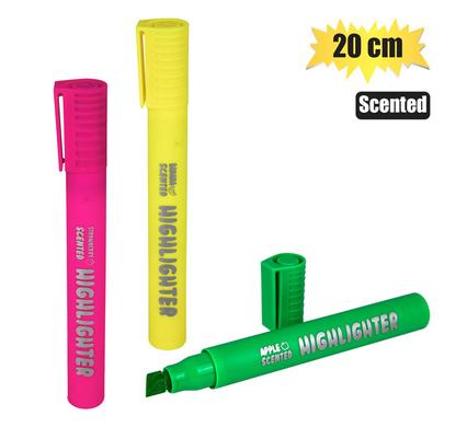 HIGHLIGHTER GIANT 20CM SCENTED ASST COLS