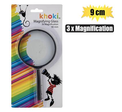 MAGNIFYING-GLASS 90mm-DIAM.      BLISTER