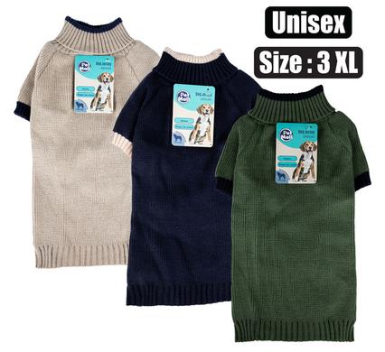 PET DOG SHIRT ACRYLIC KNIT UNISEX 3XL