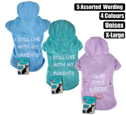 PET DOG SHIRT FLEECE - X LARGE