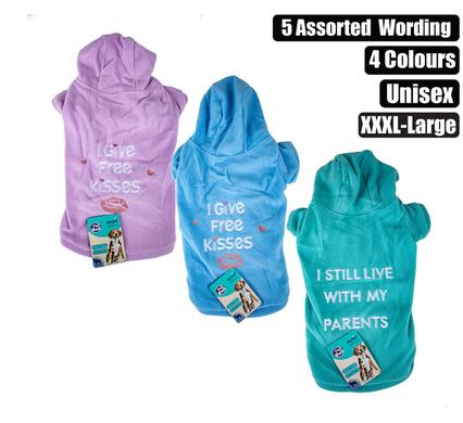 PET DOG SHIRT FLEECE - XXX LARGE