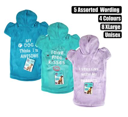 PET DOG SHIRT FLEECE - 8X LARGE