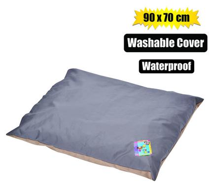 PET BED PVC WATERPROOF LARGE  90x70cm