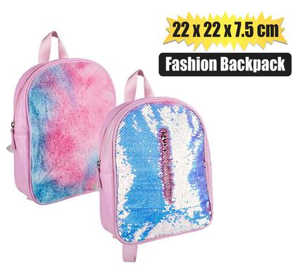 BACKPACK FASHION ASSORTED 25x22x7.5cm