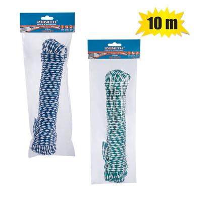 SKI-ROPE 10mm x 10m-HANK 2-COLOR  ZENITH