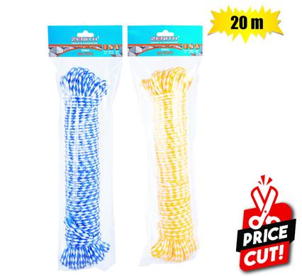 SKI-ROPE 10mm x 20m-HANK 2-COLOR  ZENITH