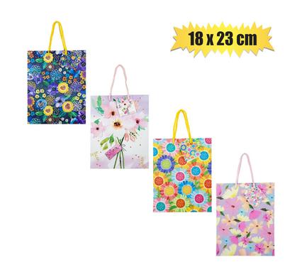 GIFT-BAG PAPER MED 18x23cm EVERYDAY FLWR