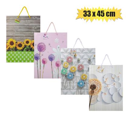 GIFT-BAG PAPER JMB 33x45cm EVERYDAY FLWR