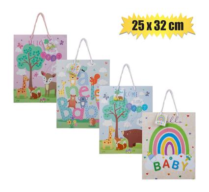 GIFT-BAG PAPER LRG 25x32cm EVERY/BABY