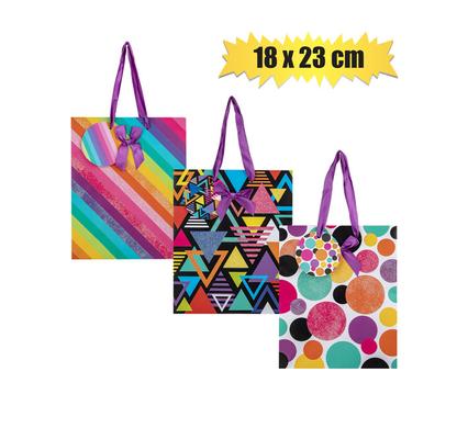 GIFT-BAG PAPER MED 18x23cm EVERYDAY GLIT
