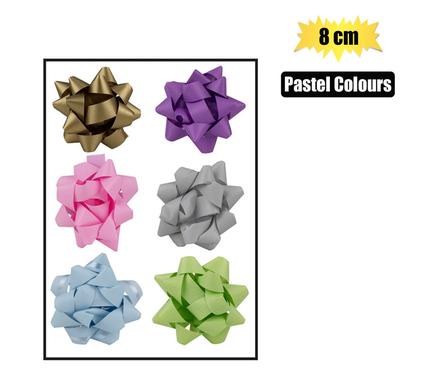 GIFT-BOW PASTEL PAPER 8cm