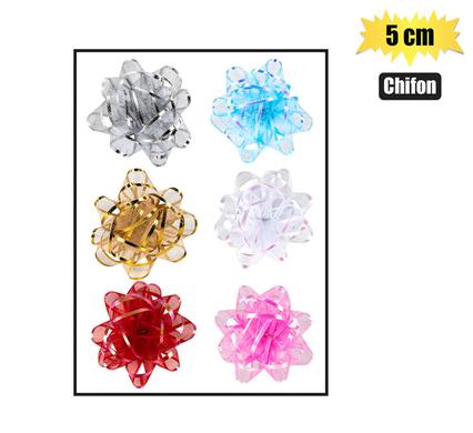 GIFT-BOW CHIFON FINISH 5cm