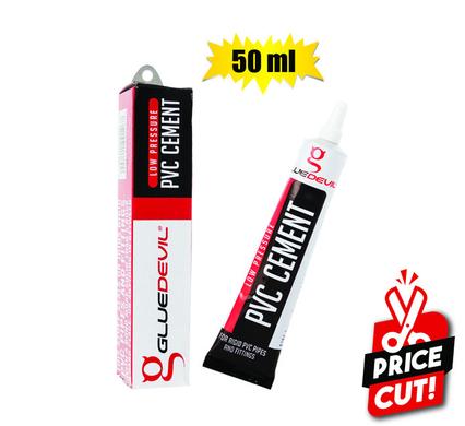 GLUE-DEVIL PVC-WELD/CEMENT L/P 50ml