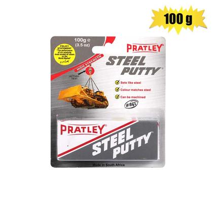 PRATLEY STEEL PUTTY 100g-PACK