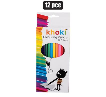 ART+CRAFT PENCIL CRAYONS LONG  12PCE