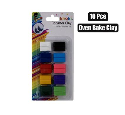 ART+CRAFT POLYMER CLAY 10PC