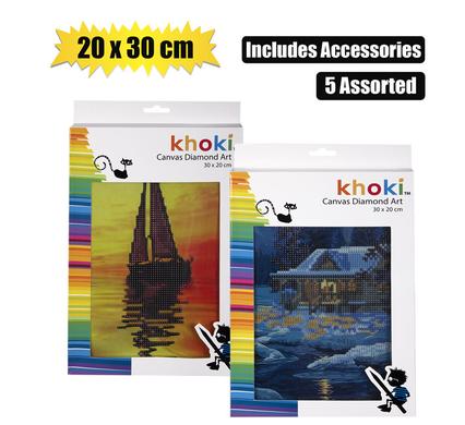 ART+CRAFT DIAMOND ART CANVAS 20x30cm