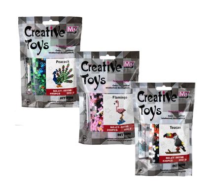 ART+CRAFT 3D IRONING BEAD SETS DINOSAURS