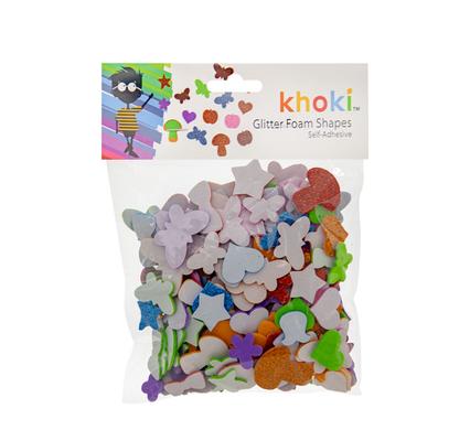 ART+CRAFT FOAM ASST ACCESORIES GLITTER