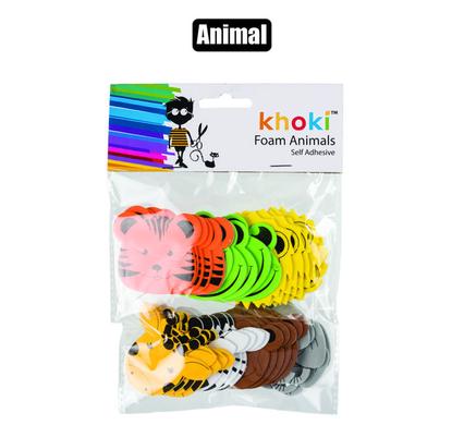 ART+CRAFT ACCESSORIES FOAM ANIMALS