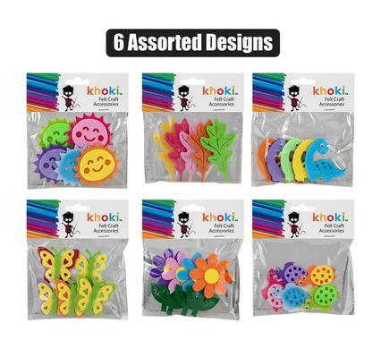 ART+CRAFT ACCESSORIES FELT VARIOUS
