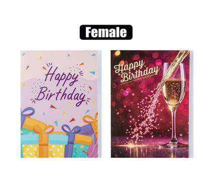CARD & ENVELOPE BIRTHDAY - FEMALE (4)