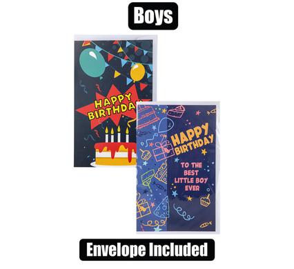 CARD & ENVELOPE BIRTHDAY - BOY (2)