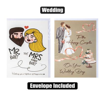 CARD & ENVELOPE MOMENT WEDDING