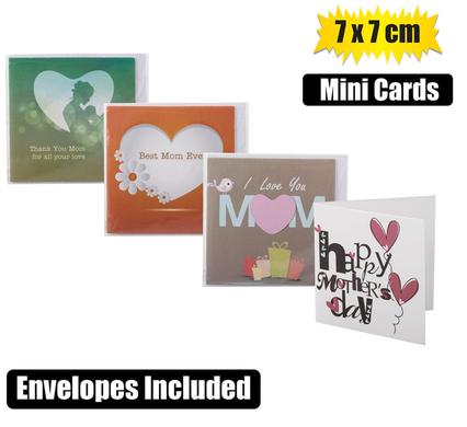 CARD & ENV MINI MOTHERS DAY 7x7cm