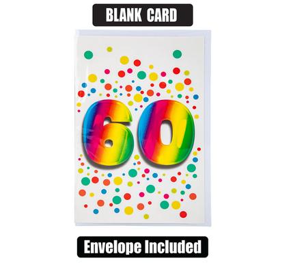 CARD & ENVELOPE MILESTONE (60)