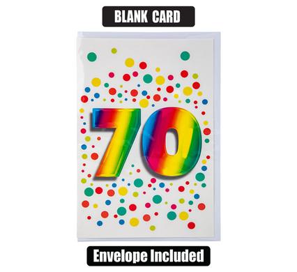 CARD & ENVELOPE MILESTONE (70)