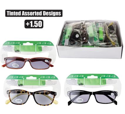 READING GLASS TINTED ASST STRENGTH:+1.5