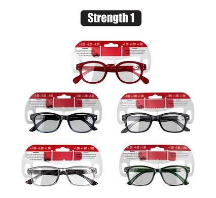 READING GLASS ASTD-STYLES STRENGTH:1
