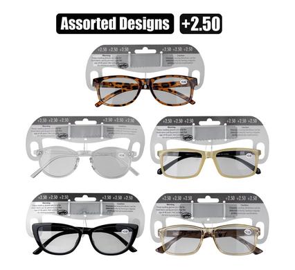 READING GLASS ASTD-STYLES STRENGTH:2.5
